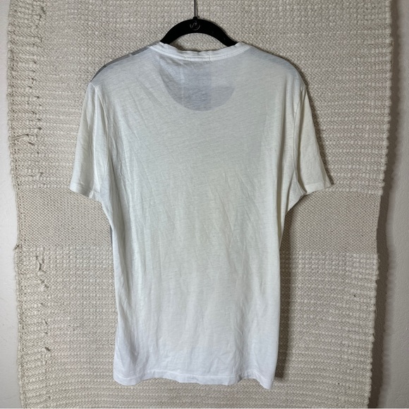 BURBERRY white faded novacheck short sleeve crewneck t-shirt S - Picture 9 of 11